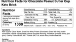 Chocolate Peanut Butter Cup Keto Brick™